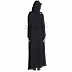 Nida abaya- umbrella sleeves with hand embroidery work Nida abaya- umbrella sleeves with hand embroidery work
